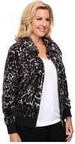 Thumbnail for your product : MICHAEL Michael Kors Size Long Sleeve Zip Front Jacket