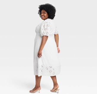 Knox Rose™ Women's Short Sleeve A-Line Dress