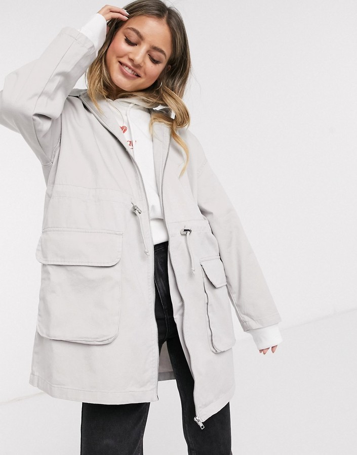 lightweight parka jacket womens