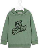 Thumbnail for your product : Stella McCartney Kids Heath slogan-print hoodie