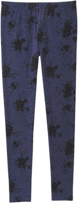 Joe Fresh Women's All Over Print Pant, Dark Blue Mix (Size XS)
