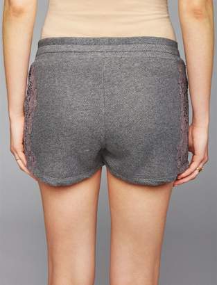 A Pea in the Pod Under Belly French Terry Maternity Shorts