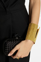 Thumbnail for your product : Vionnet High cutout gold-plated cuff
