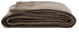 Denis Colomb Mongolia Wool Blanket - Grey Brown