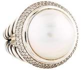 Thumbnail for your product : David Yurman Pearl & Diamond Cerise Ring