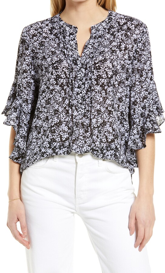 Flowy Floral Top | Shop the world's largest collection of fashion 