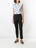 Thumbnail for your product : Andrea Marques Lips Print Padded Shoulders Vest