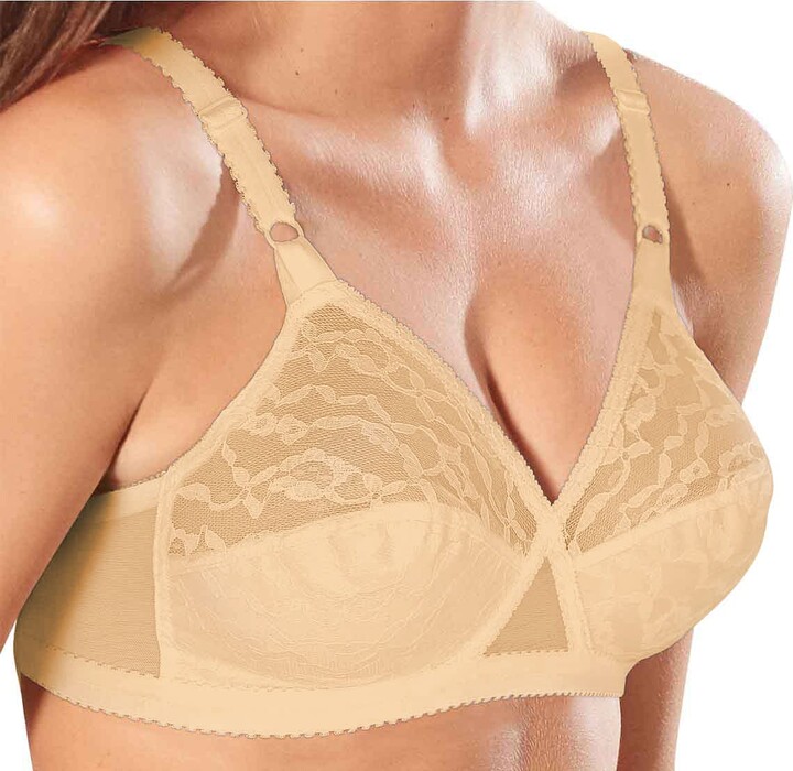 Playtex Women's Cross Your Heart Non Wired Non Padded Bra Twin