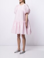 Thumbnail for your product : Cecilie Bahnsen Jacquard Puff-Sleeved Dress