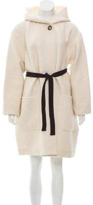 Etoile Isabel Marant Hooded Knee-Length Coat