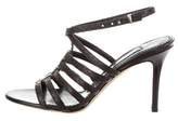 Thumbnail for your product : Prabal Gurung Multistrap Leather Sandals