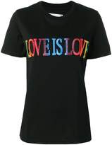 Thumbnail for your product : Alberta Ferretti Love Is Love print T-shirt