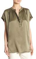 Thumbnail for your product : Vince Shirred Neck Top