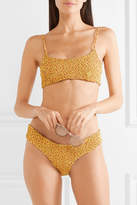 Thumbnail for your product : Faithfull The Brand Lindsay And Isabeli Shirred Floral-print Bikini