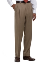 Thumbnail for your product : Brooks Brothers Madison Fit Pleat-Front Covert Twill Trousers