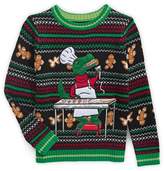 Thumbnail for your product : 33 Degrees Little Boy's Holiday T-Rex Tree Sweater