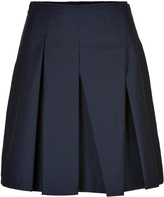 Thumbnail for your product : Jil Sander Navy Cotton Pleated Skirt Gr. 32