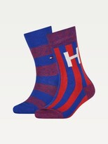 Thumbnail for your product : Tommy Hilfiger 2-Pack Varsity Letter Socks