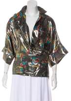 Thumbnail for your product : J.W.Anderson Metallic Short Sleeve Top