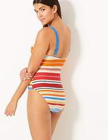 Thumbnail for your product : Marks and Spencer Secret Slimmingâ"¢ Multi-Colour Striped Swimsuit