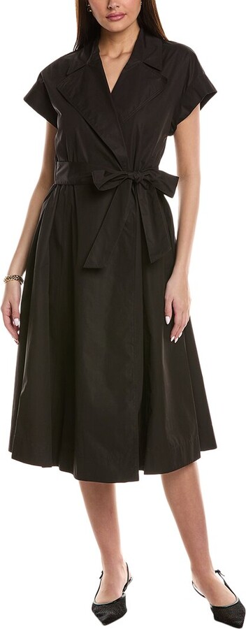 Lafayette 148 New York Belted Wrap Dress
