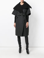 Thumbnail for your product : Gareth Pugh belted coat