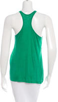 Thumbnail for your product : Alexander Wang T by Sleeveless Rib Knit Top