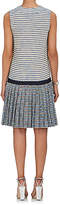 Thumbnail for your product : Thom Browne WOMEN'S PLAID COTTON-BLEND SLEEVELESS SHIFT DRESS