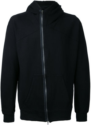 Julius asymmetric zip hoodie