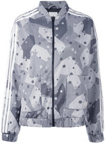 Thumbnail for your product : adidas graphic print track jacket