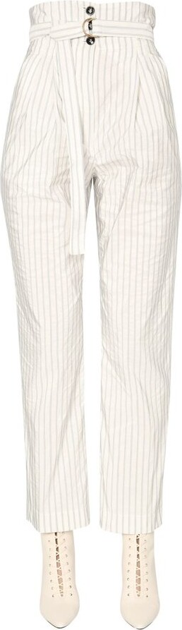 Philosophy di Lorenzo Serafini Striped Taffeta Trousers