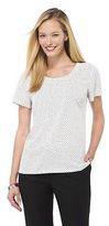 Thumbnail for your product : Merona Women's Crepe Short Sleeve Blouse