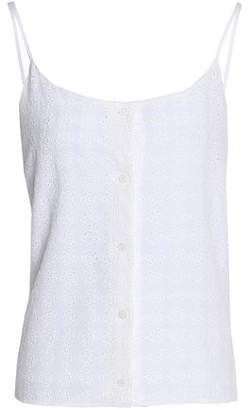 Equipment Broderie Anglaise Silk Crepe De Chine Camisole