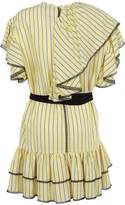 Thumbnail for your product : MSGM Striped Ruffle Dress