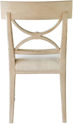 Ave Home Aria Side Chair, Swedish White