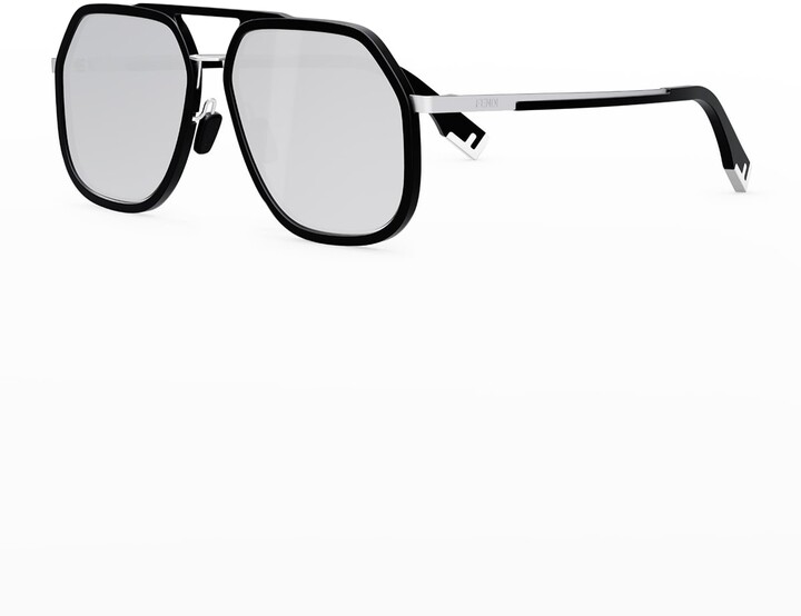 Fendi Black Men's Sunglasses | ShopStyle