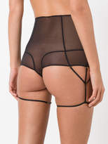 Thumbnail for your product : Maison Close Villa Bel Ami high waisted thong