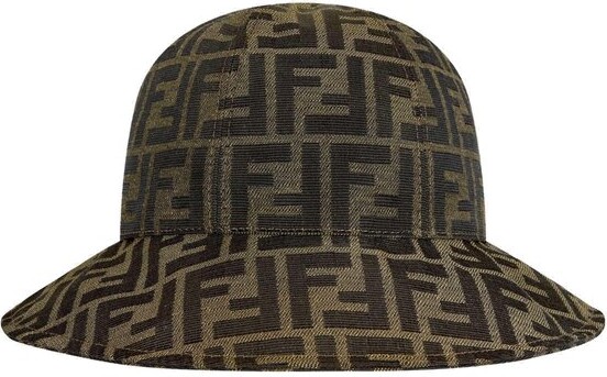 Fendi Kids FF Motif Bucket Hat
