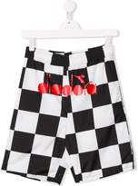 Thumbnail for your product : Diadora Junior checkered shorts