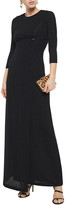 Thumbnail for your product : Just Cavalli Wrap-effect glittered stretch-knit maxi dress