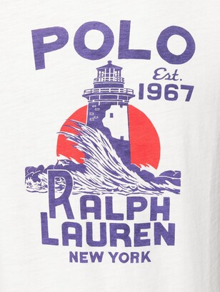 Polo Ralph Lauren lighthouse graphic T-shirt