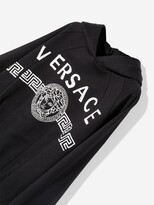 Thumbnail for your product : Versace Children Logo Cotton Hoodie - Kids - Cotton/Elastane