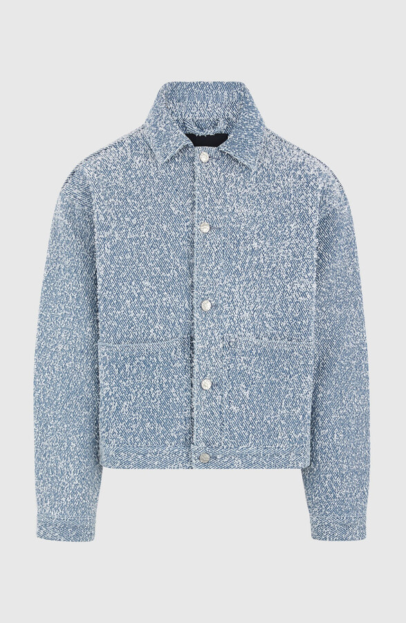 Manière De Voir Damien Boucle Jacket with Back Pleat