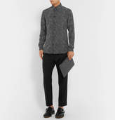 Thumbnail for your product : Givenchy Polka-Dot Cotton and Silk-Blend Shirt - Men - Gray