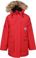 Thumbnail for your product : Canada Goose Logo Patch Hooded Parka