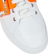 Thumbnail for your product : Roger Vivier Viv' Skate leather sneakers