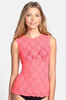 Thumbnail for your product : Hanky Panky Back Keyhole Lace Peplum Camisole