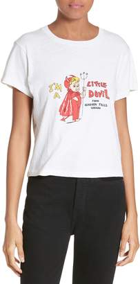 RE/DONE Little Devil Graphic Tee