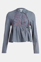 Thumbnail for your product : Leith 'Embroidered Island' Jacket