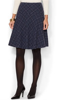 Thumbnail for your product : Lauren Ralph Lauren Plaid Flared Skirt